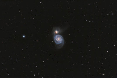M51 the Whirlpool Galaxy