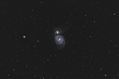 M51  the Whirlpool Galaxy