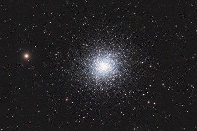 M13 Globular Star Cluster in Hercules center crop