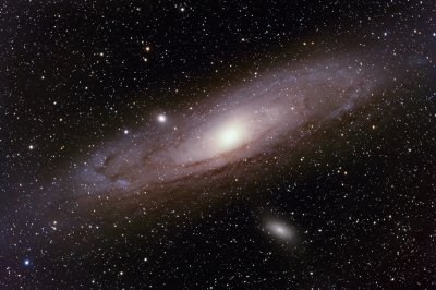 M31 Andromeda Galaxy with M32 M110