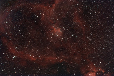 IC 1805 the Heart Nebula