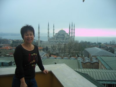 Lin in Turkey March 2008