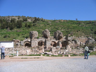 The Varius Baths, built in the 1st century A.D
