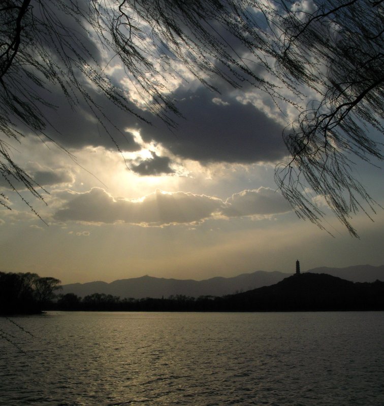 Sun and Cloud in Spring