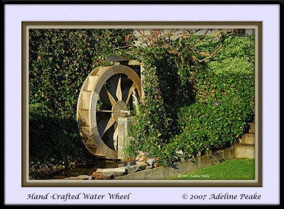 Wigen's Water Wheel Fountain, Castlegar