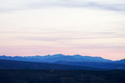 Sunrise, near Mesquite,