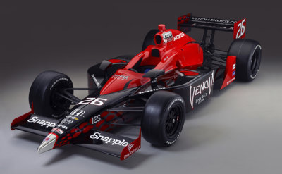 Marco Andretti's TEAM GREEN Indy Car for Bridgestone