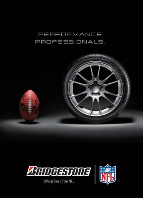 Official Tire of the NFL Poster