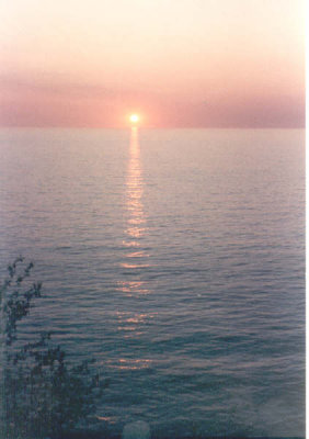 Sunset Over Lake Erie