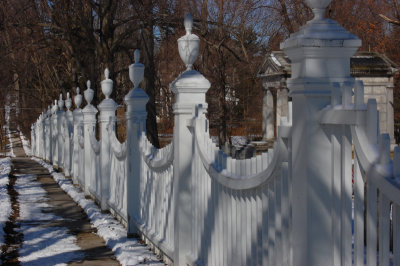 Cemetery fence - Bennington, VT