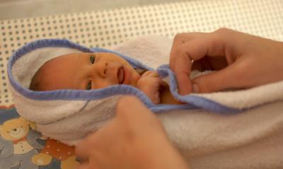 After bath
