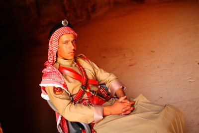 Petra's Bedouin Guard