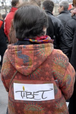 Pro-Tibetans Demonstrators
