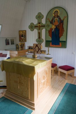 Skoltesami orthodox church in Sevettijrvi, Finland (best viewed in original size then scroll)