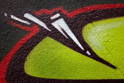 Graffitis, rue de Rouen,  Montral.
