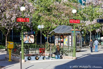 Le mtro de Jussieu