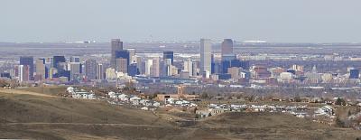 Denver As Seen From Red Rocks