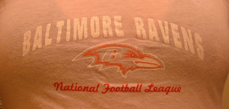 Baltimore Ravens In Pink