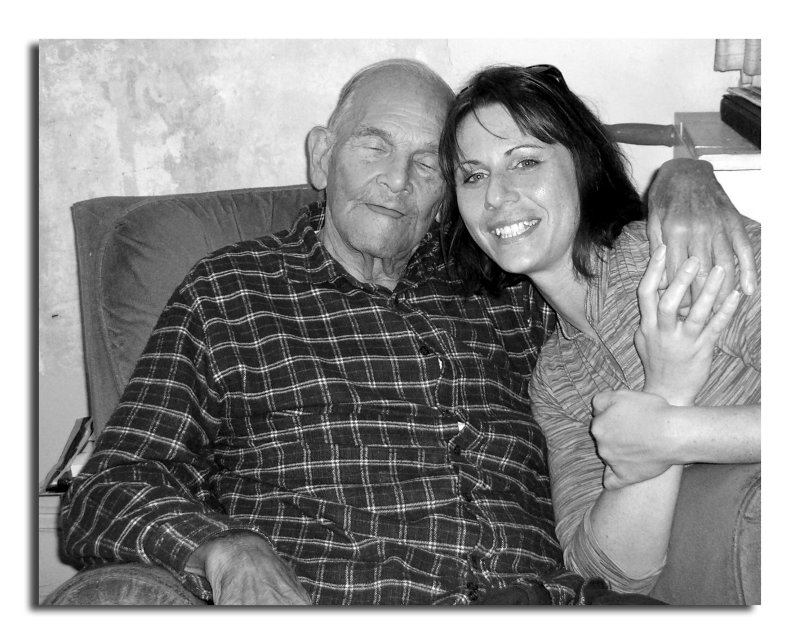 Granddad Lewis and Jen