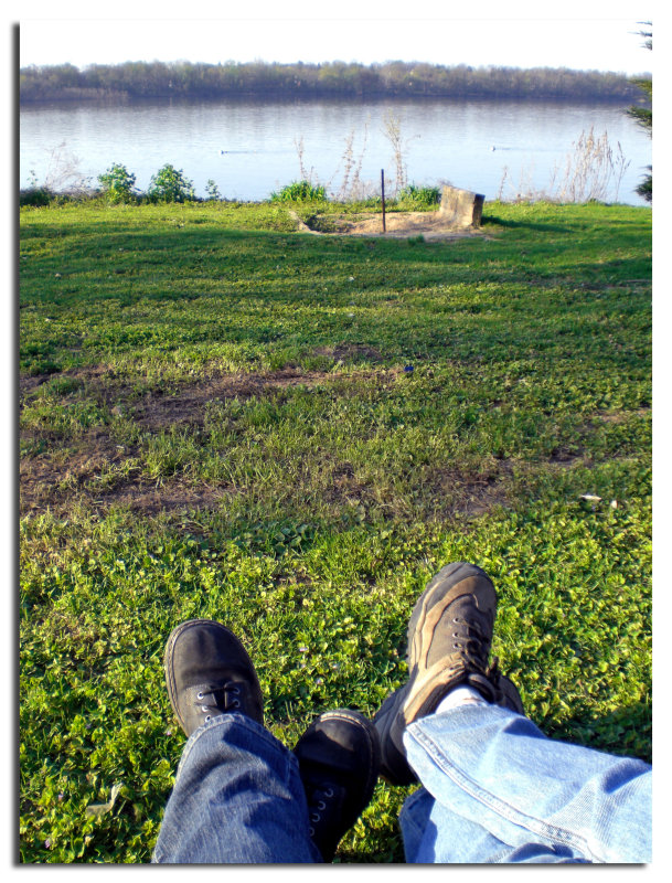 Chillin By Da River