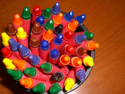 Friendlys crayons 2-7-06