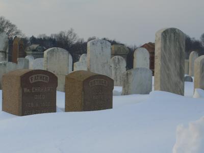 Mother and Father tombstones 2-12-06
