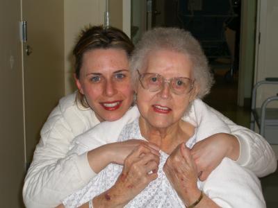 Grandmom and me 3-25-06
