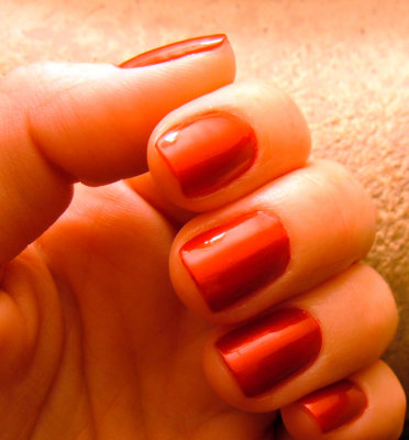 Im Not Really a Waitress OPI RED