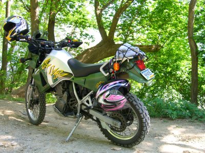 The KLR With A Touch Of Pink!