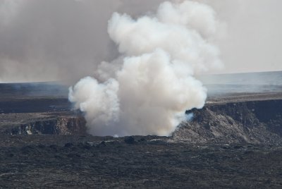 halemaumau eruption close-up
