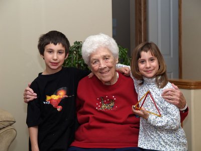 Dario, Great Grandma and Makenzie