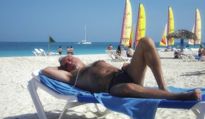 2009 - John on the beach