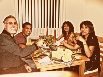 2006 Christmas Day - Gaya, Tish, Desmond & I