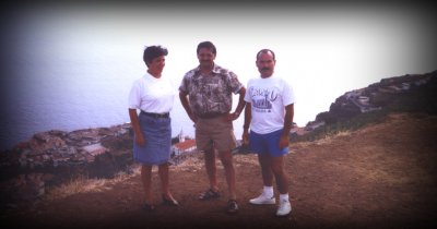 1992 - George, Elia and Fernando, Madeira - Portugal