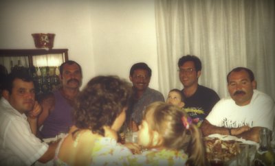 1992 - George with John & family, Madeira - Portugal