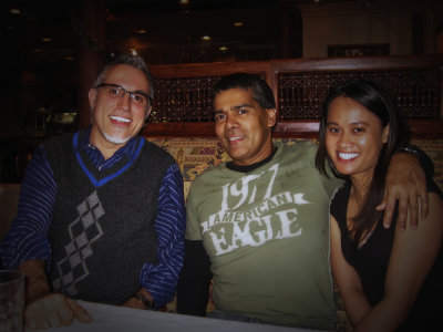 2008 - Jerusalem Restaurant - Elizabeth, Desmond & John d.