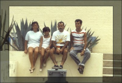 1985 Porto Santo - Elia, Christine, Fernando & John d.
