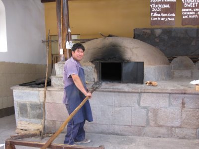 Pizza Oven, Inca style