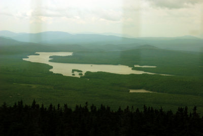 Hazy View from the Fire Tower