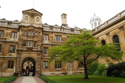 Clare College Entry Way