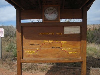 Lighthouse trail info