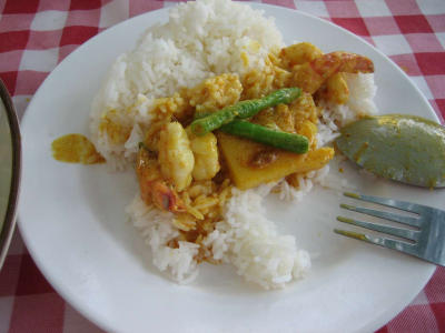 Prawn Curry - tasty!