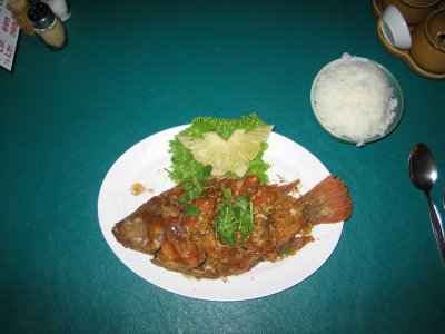 Spicy fish