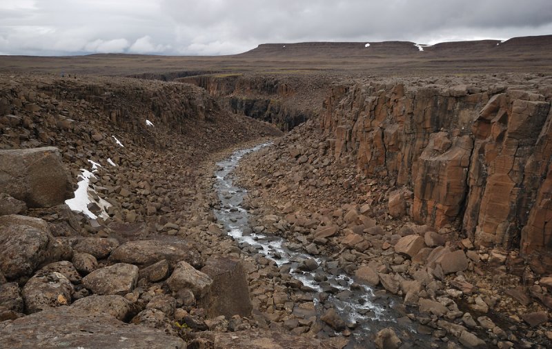 tectonic break on the Putorana plateau