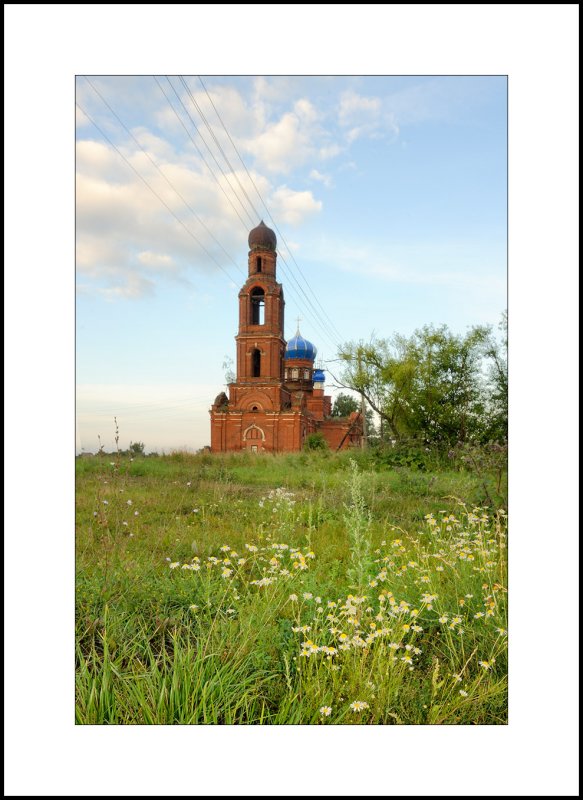 Moscow region. Klin-Beldin village. Bragoveschenia (Annunciation) Church 1907