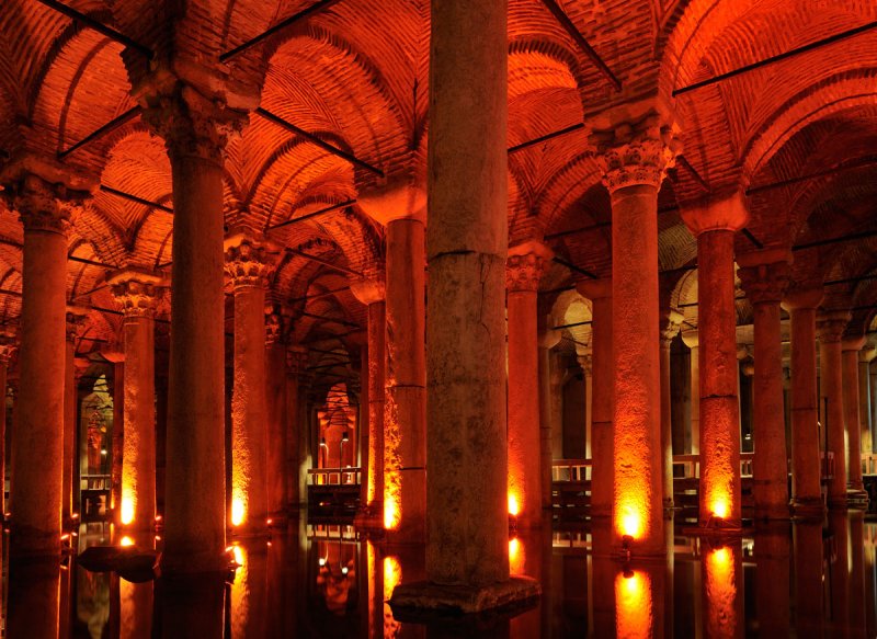 Istanbul. The Basilica Cistern