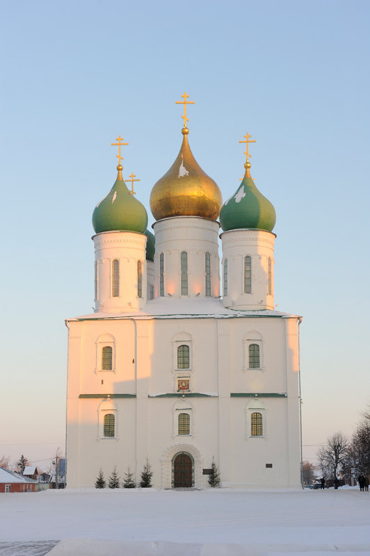 Moscow region. Town of Kolomna. Kolomna Kremlin. Assumption cathedral. 1672