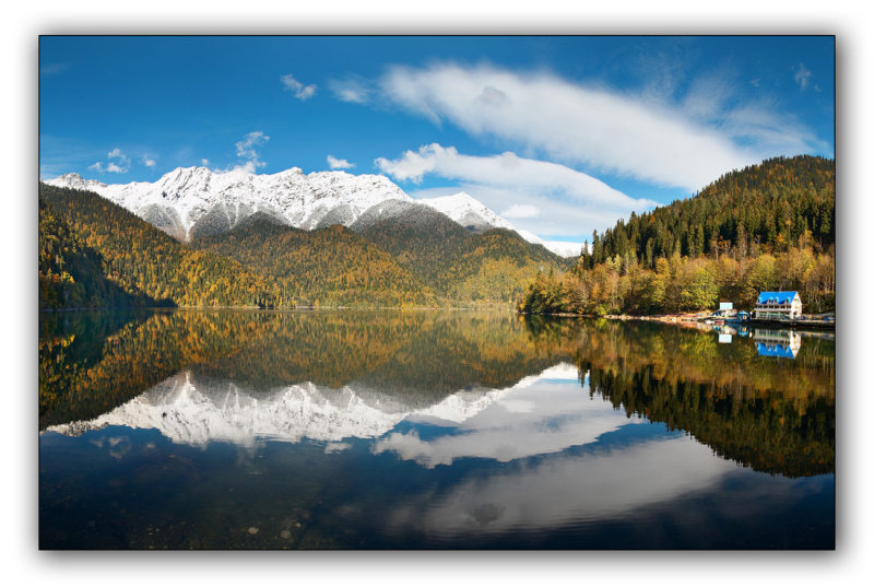 republic of Abkhazia, Lake Riza