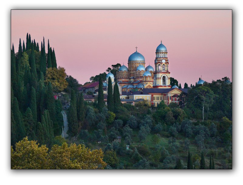 republic of Abkhazia, New Athos Monastery Novy Afon)
