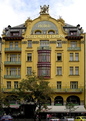 Hotel Europa, Wenceslas Square